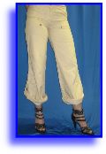 Damen Sommer Kremoelhose