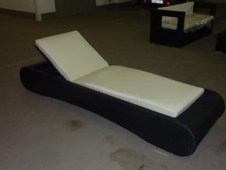 POLY - RATTAN GARTENLIEGEN, LOUNGE MÖBEL