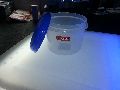 50 Curver Foodkeeper mit blauem Deckel