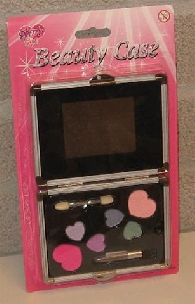 Schönes Beauty-Case  8tlg. mit Spiegel für Kinder