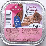 Spezial Felies Alleinfutter für Katzen Souffle mit Huhn Schale 90g