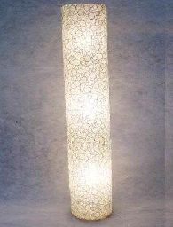 Lampen - Bodenlampe mit Capiz