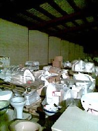 Retourware Sanitär Keramik Toiletten, Spülbecken