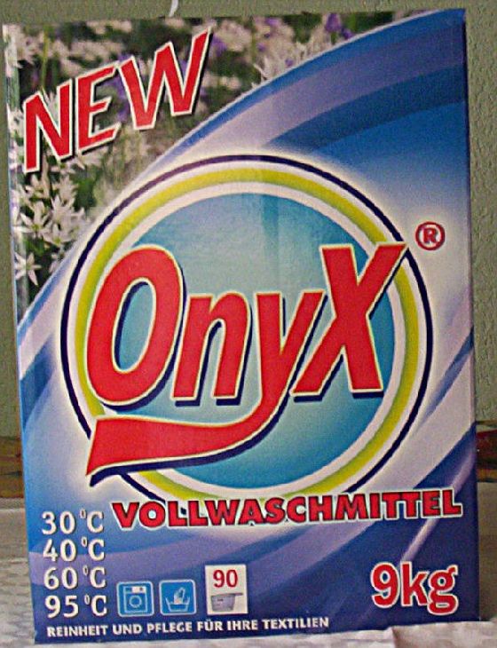 Onyx Power Fresh mit aktive Oxygen 9kg Vollwaschmittel