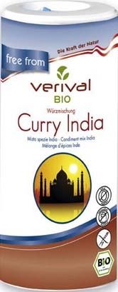 Würzmischung Curry India kbA 6*120 g