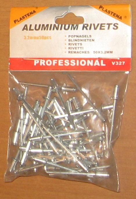 Aluminium Blindnieten 3,2 x 5,5 mm