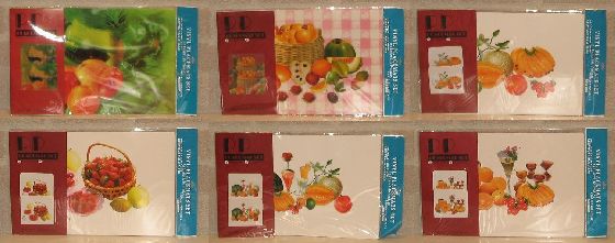 Platzdecke + Untersetzer Set