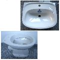 Sonderposten KERAMAG Bad-Set Waschbecken 55cm + WC in Weiss