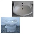Sonderposten SPHINX Bad-Set Waschbecken 60cm + WC in Weiss