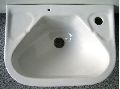 Sonderposten kompakte Hand-Waschbecken 40x30 cm in Weiss
