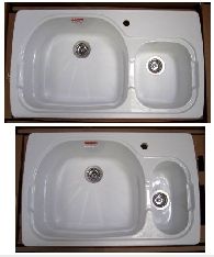 Hochwertige FRANKE Quartz Küchen-Spülen