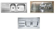 GERMAN-MADE Stainless steel kitchen sinks